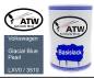 Preview: Volkswagen, Glacial Blue Pearl, LXV0 / 3510: 500ml Lackdose, von ATW Autoteile West.